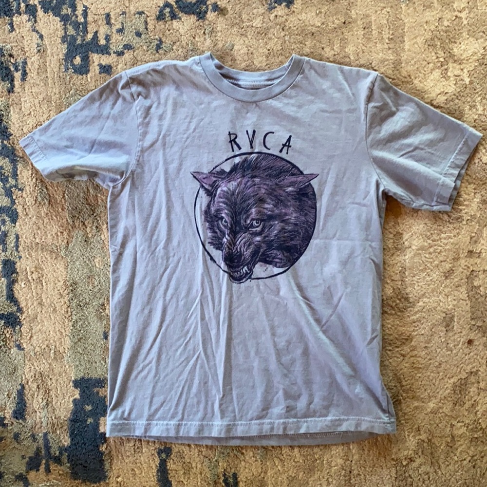 RVCA boys XL shirt GUC